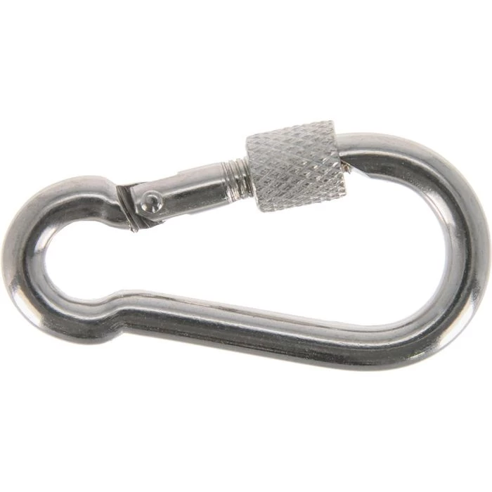 Dörner&Helmer Karabinerhaken 4915164, 60 X 6mm, Edelstahl, Mit Schraubverschluss 1 Dörner&Helmer Karabinerhaken 4915164, 60 X 6mm, Edelstahl, Mit Schraubverschluss