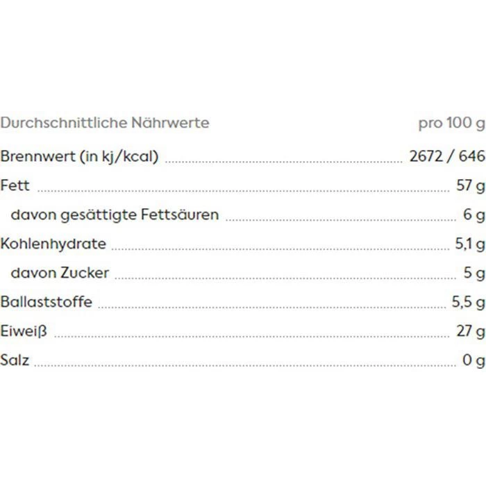 KoRo Brotaufstrich Weißes Mandelmus, 100% Mandeln, 500g 4 KoRo Brotaufstrich Weißes Mandelmus, 100% Mandeln, 500g – Bild 4