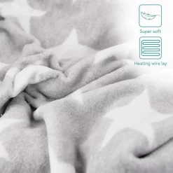Navaris Heizdecke XXL, Grau, 3 Temperaturen, Abschaltautomatik, 180 X 130cm 10 Navaris Heizdecke XXL, Grau, 3 Temperaturen, Abschaltautomatik, 180 X 130cm -Produkte Für Zuhause 07d20597b1744fe7ddcefd2585938b3056f13bbd heizdecke navaris xxl grau