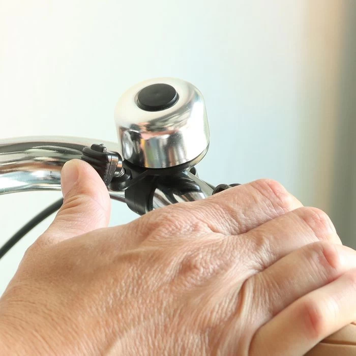 Böttcher-AG Fahrradklingel Silber, Glocke, Mini, Aluminium 3 Böttcher-AG Fahrradklingel Silber, Glocke, Mini, Aluminium – Bild 3