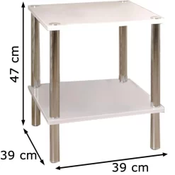 Haku-Möbel Beistelltisch 90338, Weiß, Aus Holz / Metall, 39 X 47 X 39cm, Quadratisch 4 Haku-Möbel Beistelltisch 90338, Weiß, Aus Holz / Metall, 39 X 47 X 39cm, Quadratisch -Produkte Für Zuhause 0fbb17f899f48fe5b1f322d5352cb9acfddede8b beistelltisch haku moebel 90338 weiss