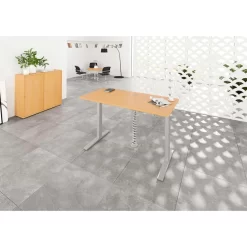 Hammerbacher Schreibtisch XMKA 16, Buche, Elektrisch Höhenverstellbar, 160 X 70-120 X 80cm 9 Hammerbacher Schreibtisch XMKA 16, Buche, Elektrisch Höhenverstellbar, 160 X 70-120 X 80cm -Produkte Für Zuhause 110b9a172cb7949416598c3216e9d5d2fd5595c7 schreibtisch hammerbacher xmka 16 buche