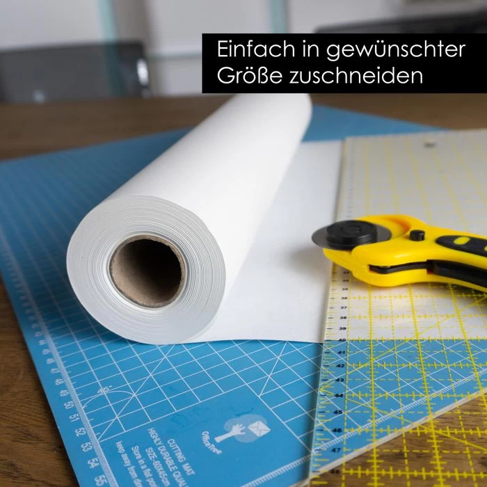 OfficeTree Skizzenrolle 820, 40cm X 50m, 50 G/m², Weiß Transparent 4 OfficeTree Skizzenrolle 820, 40cm X 50m, 50 G/m², Weiß Transparent – Bild 4
