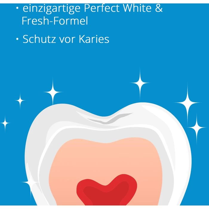 Perlweiss Zahnpasta Raucher Zahnweiss, Weiße Zähne, Extra Frisch, 50ml 2 Perlweiss Zahnpasta Raucher Zahnweiss, Weiße Zähne, Extra Frisch, 50ml – Bild 2