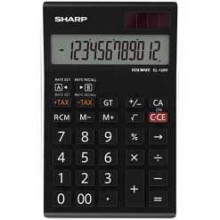 Sharp EL-128SWH Elsi Mate Taschenrechner Wurzel 12
