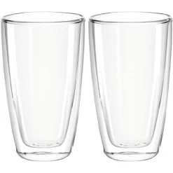 Montana Kaffeegläser Enjoy 057226, Doppelwandig, 330ml, 2 Stück