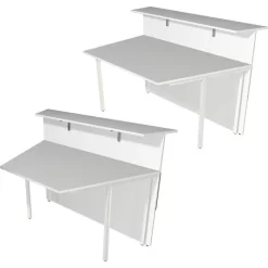 Kerkmann Empfangstheke Atlantis, Weiß, 250 X 110 X 250cm, Winkeltheke Mit Anbautisch -Produkte Für Zuhause 14f9284b3bebaa86c9542fc0bfd62ce590690c06 empfangstheke kerkmann atlantis weiss