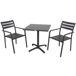 Garden-Pleasure Gartentisch TREVISO, Aluminium, Anthrazit, 70 X 70 X 74 Cm, Klappbar -Produkte Für Zuhause 1603194528638c0ad8df9225c21dc7718da48446 gartentisch garden pleasure treviso aluminium