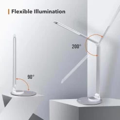 TaoTronics Schreibtischlampe TT-DL22 LED, Standfuß, Dimmbar, USB, Silber 8 TaoTronics Schreibtischlampe TT-DL22 LED, Standfuß, Dimmbar, USB, Silber -Produkte Für Zuhause 1781893f66a57c417e5c7a577c59d4810f3d88a8 schreibtischlampe taotronics tt dl22 led