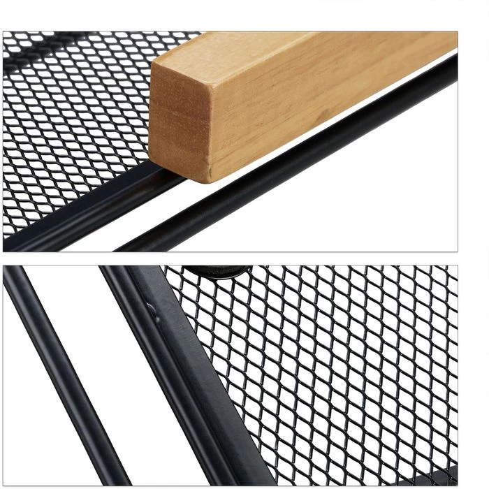 Relaxdays Notebookständer 10028955, Schwarz, Verstellbar, Metall / Holz 6 Relaxdays Notebookständer 10028955, Schwarz, Verstellbar, Metall / Holz – Bild 6