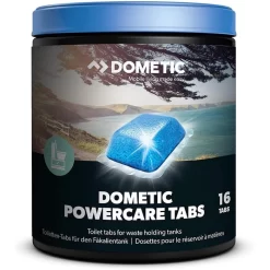 Dometic WC-Reiniger Power-Care Tabs, Für Camping-Toiletten, 16 Tabs, 300 G