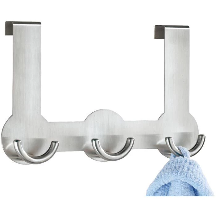 Wenko Kleiderhaken Rondo, 4468040100, Für Die Tür, Silber, Edelstahl, 6 Haken 3 Wenko Kleiderhaken Rondo, 4468040100, Für Die Tür, Silber, Edelstahl, 6 Haken – Bild 3