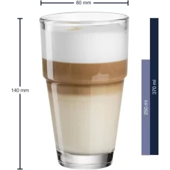 Leonardo Kaffeegläser Solo Becher 043400, Latte Macchiato Gläser, 370ml, 6 Stück 10 Leonardo Kaffeegläser Solo Becher 043400, Latte Macchiato Gläser, 370ml, 6 Stück -Produkte Für Zuhause 1c0636036e0dc75260773d8f01ca8f04ac2334aa kaffeeglaeser leonardo solo becher 043400