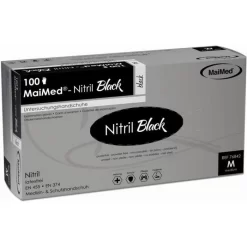 MaiMed Einmalhandschuhe Nitril Black, Puderfrei, 76843, Schwarz, 100 Stück, Größe L 6 MaiMed Einmalhandschuhe Nitril Black, Puderfrei, 76843, Schwarz, 100 Stück, Größe L -Produkte Für Zuhause 1cdd21bd1773471c05fe5c79512e0e9830b78016 einmalhandschuhe maimed nitril black puderfrei