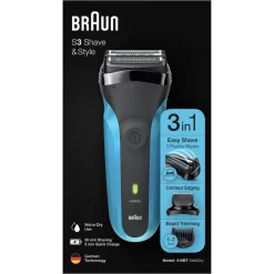 Braun Elektrorasierer Series 3 310BT Shave & Style, Für Herren, Wet & Dry, Mit Trimmer, Schwarz/blau -Produkte Für Zuhause 1d8e94c9997964868ff5724d959a0e7168002c58 elektrorasierer braun series 3 310bt shave und style