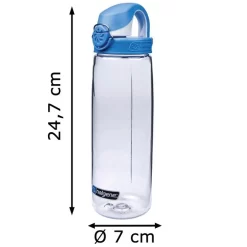 Nalgene Trinkflasche Everyday OTF 078902, 0,7 L, Kunststoff, Transparent / Blau -Produkte Für Zuhause 1d9f570be90b947b791ffe89eb915d87aa9784c4 trinkflasche nalgene everyday otf 078902