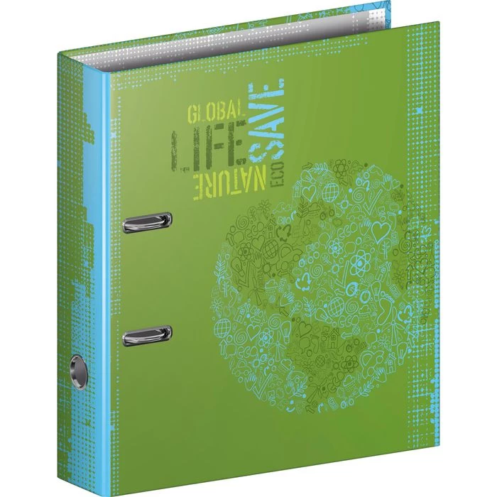 Brunnen Ordner 1020424, Karton, A4, 8cm, Motiv Recycling 1 Brunnen Ordner 1020424, Karton, A4, 8cm, Motiv Recycling