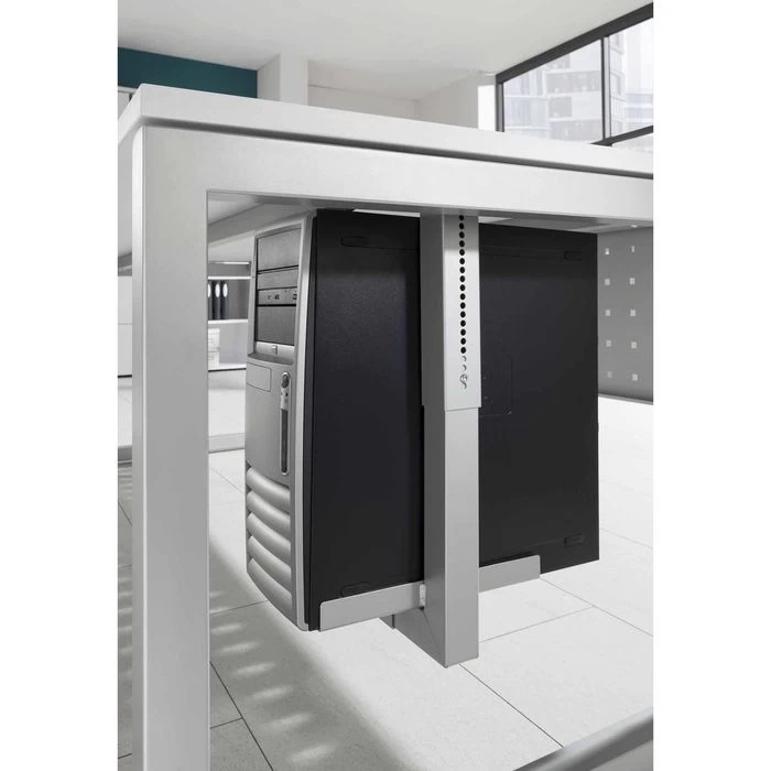 Hammerbacher PC-Halterung RCPU, Zum Unterbau Für Schreibtische, Graphit 2 Hammerbacher PC-Halterung RCPU, Zum Unterbau Für Schreibtische, Graphit – Bild 2