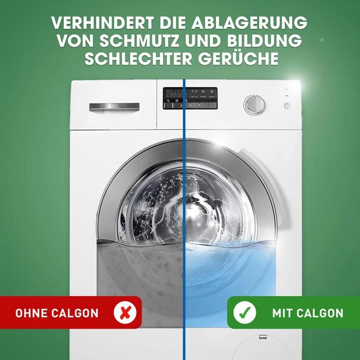 Calgon Wasserenthärter Hygiene+ Tabs, Antibakteriell, Für Die Waschmaschine, 36 Stück 4 Calgon Wasserenthärter Hygiene+ Tabs, Antibakteriell, Für Die Waschmaschine, 36 Stück – Bild 4