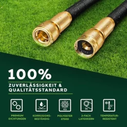 Tresko Gartenschlauch FGS-010, Flexibel, 1/2 Zoll (13mm), Bis 10 Bar, Länge Bis 30m -Produkte Für Zuhause 2387915780b5b181632935dd398516d05c11fbd3 gartenschlauch tresko fgs 010 flexibel