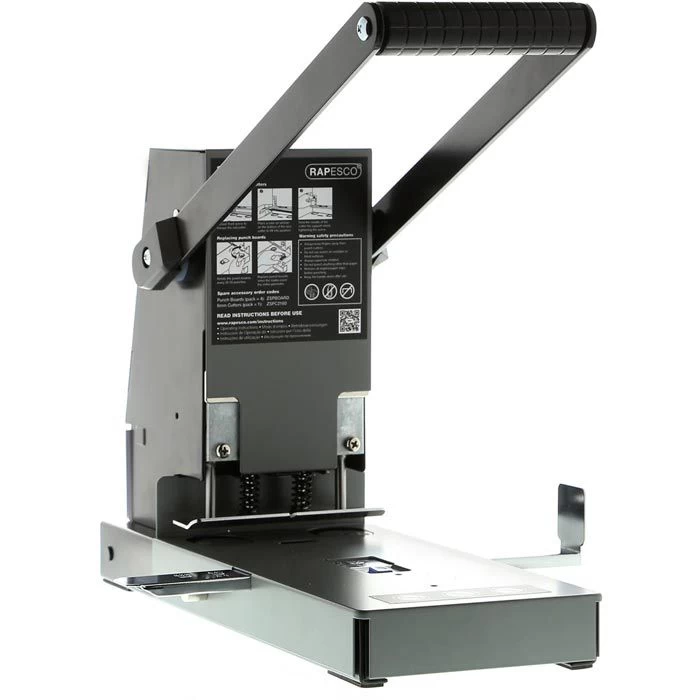 RAPESCO Locher 2160, PF2160A1, Schwarz/grau, Registraturlocher, Stanzleistung Ca. 300 Blatt 2 RAPESCO Locher 2160, PF2160A1, Schwarz/grau, Registraturlocher, Stanzleistung Ca. 300 Blatt – Bild 2