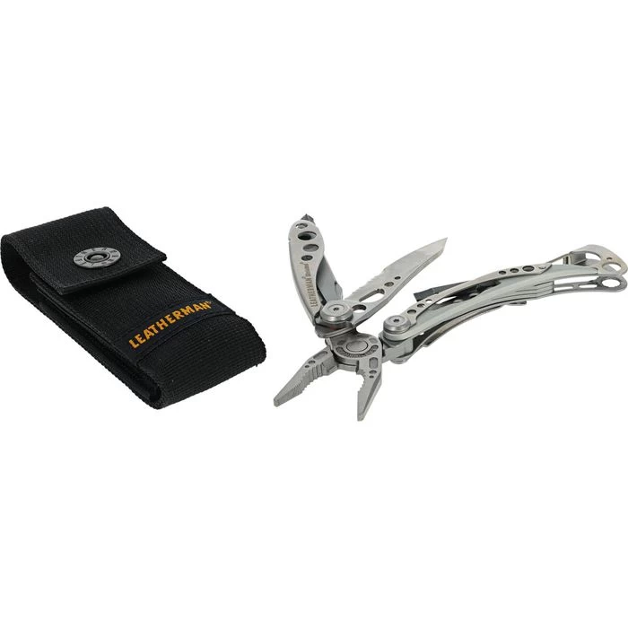 Leatherman Multitool Skeletool, 830956, 7 Funktionen, Silber, Mit Nylon-Etui 1 Leatherman Multitool Skeletool, 830956, 7 Funktionen, Silber, Mit Nylon-Etui