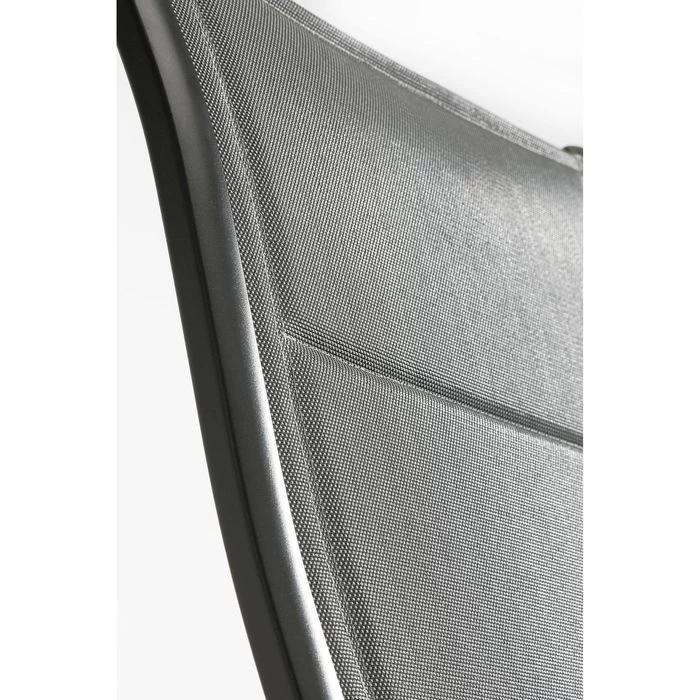 BEST Gartenstuhl Varese, Stoff, Hochlehner, Verstellbar, Anthrazit, Klappbar 4 BEST Gartenstuhl Varese, Stoff, Hochlehner, Verstellbar, Anthrazit, Klappbar – Bild 4