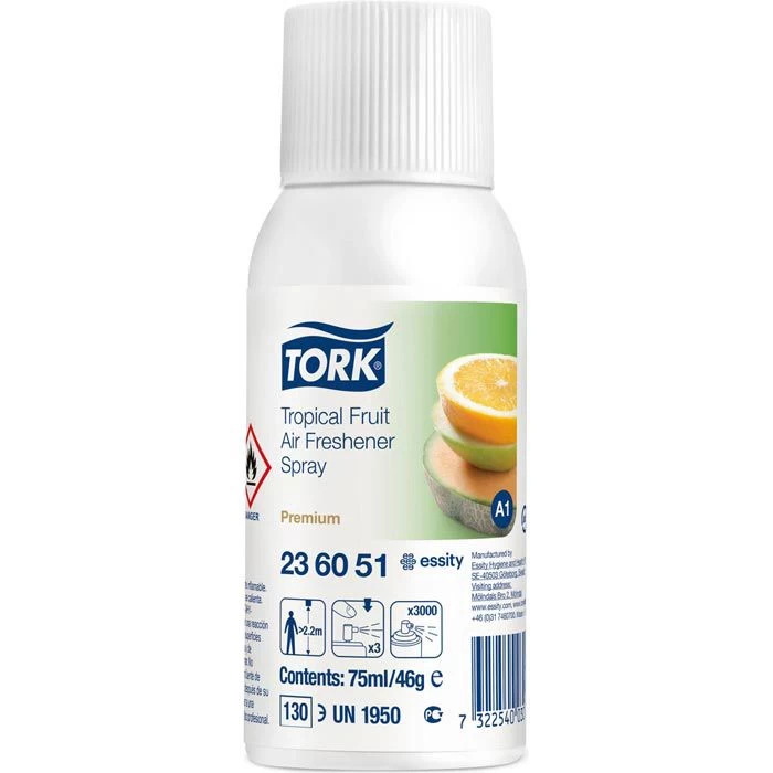 Tork Raumduft Premium, A1-System, 75 Ml, Nachfüller, Tropical Fruit 1 Tork Raumduft Premium, A1-System, 75 Ml, Nachfüller, Tropical Fruit