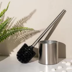 Bremermann WC-Bürste WC-Garnitur, Silber, Bürstenhalter Aus Edelstahl, Inkl. 3 Ersatzköpfe -Produkte Für Zuhause 36c4334ab8734724b92ba67d22441ca58b41b97a wc buerste bremermann wc garnitur silber