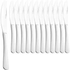 Esmeyer Menümesser Sylvia 156-117, Edelstahl 13/0, Silber Poliert, 12 Stück