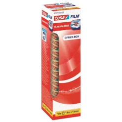 Tesa 57370 Tesafilm Klebeband 15mm X 10m 10 Stück