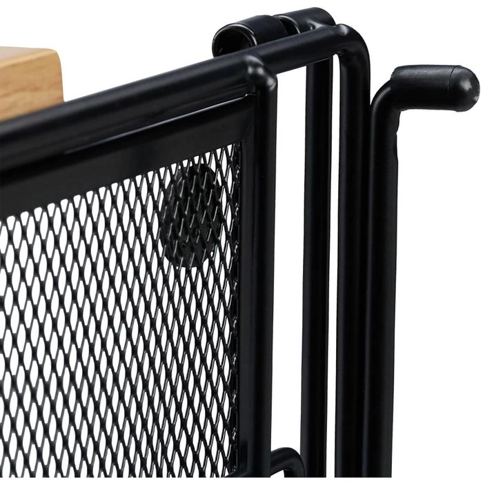 Relaxdays Notebookständer 10028955, Schwarz, Verstellbar, Metall / Holz 7 Relaxdays Notebookständer 10028955, Schwarz, Verstellbar, Metall / Holz – Bild 7