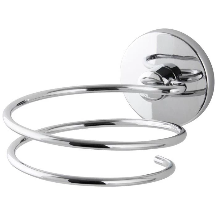 Fackelmann Haartrocknerhalter Vision 86769, Spiralförmig, Verchromt 1 Fackelmann Haartrocknerhalter Vision 86769, Spiralförmig, Verchromt