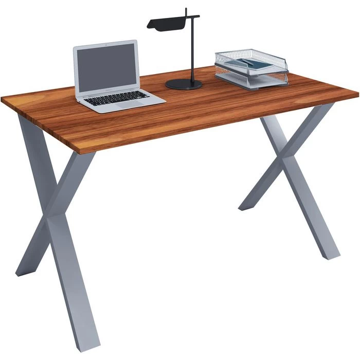 VCM Schreibtisch Lona, 914729, Nussbaum, Maße: 110 X 80cm 1 VCM Schreibtisch Lona, 914729, Nussbaum, Maße: 110 X 80cm