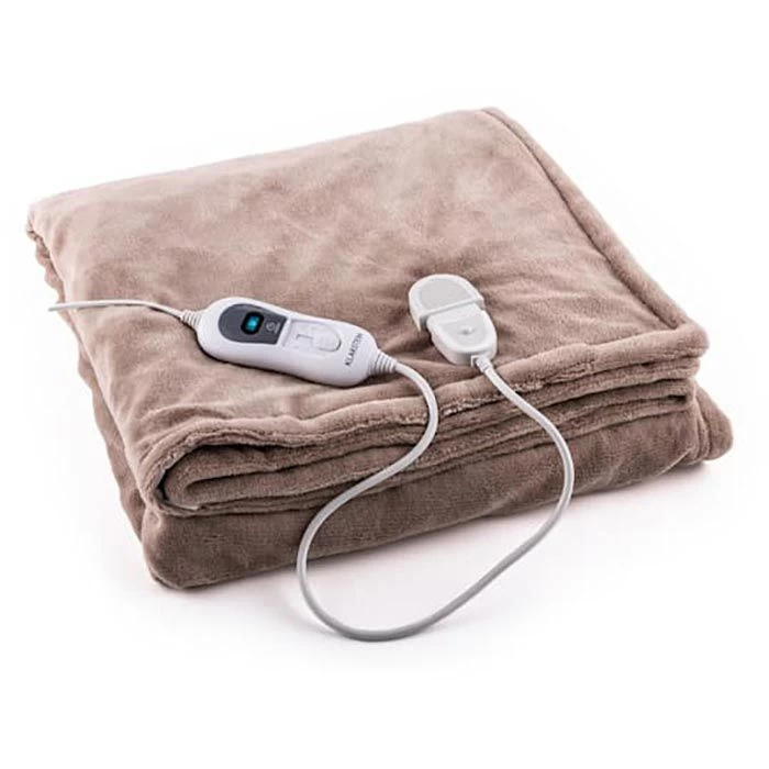 Klarstein Heizdecke Dr. Watson XXL Beige, 200 X 180cm, Abschaltautomatik 1 Klarstein Heizdecke Dr. Watson XXL Beige, 200 X 180cm, Abschaltautomatik