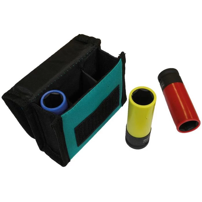 Makita Steckschlüssel E-12354, 3-teilig, 17, 19, 21mm Schlüsselweite - 86mm Länge, 1/2 Zoll 2 Makita Steckschlüssel E-12354, 3-teilig, 17, 19, 21mm Schlüsselweite - 86mm Länge, 1/2 Zoll – Bild 2