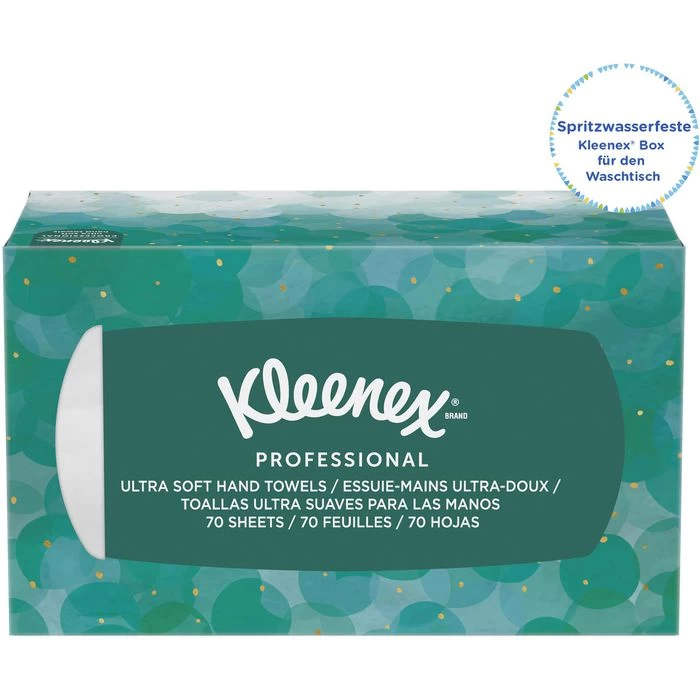 Kimberly-Clark Papierhandtücher Kleenex Ultra 1126, 1-lagig, Interfold-Falz, 22,5 X 26,0cm, 1260 Stück 4 Kimberly-Clark Papierhandtücher Kleenex Ultra 1126, 1-lagig, Interfold-Falz, 22,5 X 26,0cm, 1260 Stück – Bild 4