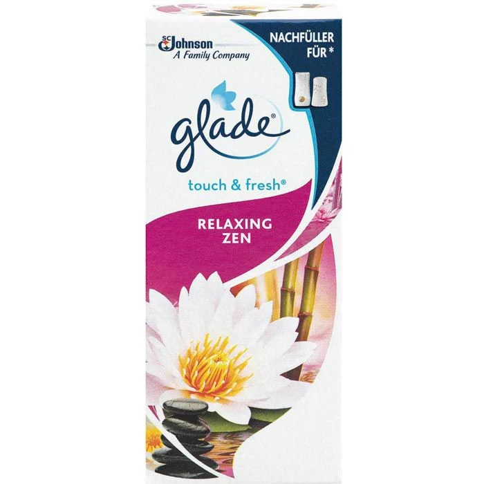 Glade® Glade By Brise Touch & Fresh, Nachfüller, Relaxing Zen, Raumduft, 10ml 1 Glade® Glade By Brise Touch & Fresh, Nachfüller, Relaxing Zen, Raumduft, 10ml