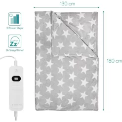 Navaris Heizdecke XXL, Grau, 3 Temperaturen, Abschaltautomatik, 180 X 130cm 14 Navaris Heizdecke XXL, Grau, 3 Temperaturen, Abschaltautomatik, 180 X 130cm -Produkte Für Zuhause 491bafba3299a9c8cbc90c81c5c47b5296801aa1 heizdecke navaris xxl grau