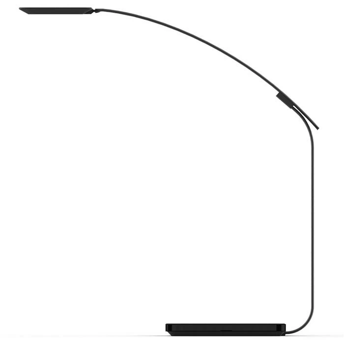 Unilux Schreibtischlampe Timelight LED, Dimmbar, Schwarz, Standfuß, QI-Lader, App-fähig 1 Unilux Schreibtischlampe Timelight LED, Dimmbar, Schwarz, Standfuß, QI-Lader, App-fähig