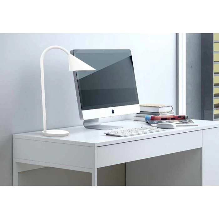 Unilux Schreibtischlampe Sol LED, Weiß, Mit Standfuß 5 Unilux Schreibtischlampe Sol LED, Weiß, Mit Standfuß – Bild 5