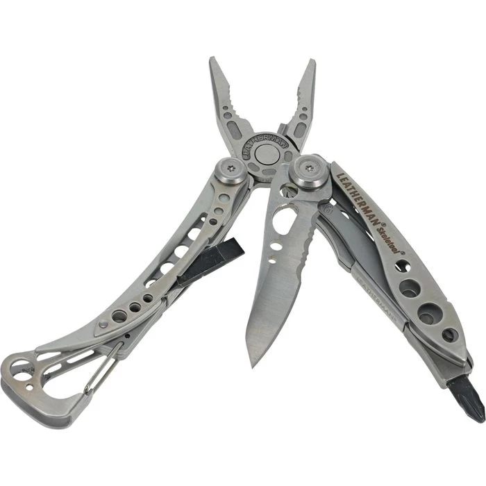Leatherman Multitool Skeletool, 830956, 7 Funktionen, Silber, Mit Nylon-Etui 3 Leatherman Multitool Skeletool, 830956, 7 Funktionen, Silber, Mit Nylon-Etui – Bild 3