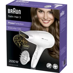 Braun Haartrockner Satin Hair 3 Power Perfection, HD385, Ionen-Haartrockner, 2000 Watt, Weiß 9 Braun Haartrockner Satin Hair 3 Power Perfection, HD385, Ionen-Haartrockner, 2000 Watt, Weiß -Produkte Für Zuhause 4f9c2aa49d41871f405428cd839175212111190e haartrockner braun satin hair 3 power perfection