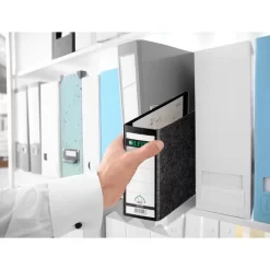 Leitz 1076-00-00 Ordner, A5 Quer, Breit, Hartpappe, Schwarz -Produkte Für Zuhause 4ff2cd61bf0d874ddbcb6a15cd375583487b7b5e ordner leitz 1076 karton a5 quer 8cm