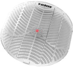 V-SCREEN Urinalsieb Red, Apple Orchard, 178 X 178mm, Transparent, Mit Duft, Apfel