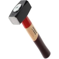 GEDORE Hammer Rotband-Plus, 620 H-1000, Fäustel Mit Schlagschutzhülse, 1000 G