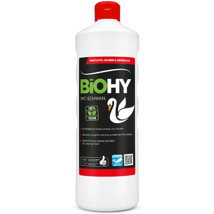 BiOHY WC-Reiniger WC-Schwan, 032-001, 100% Vegan, 750ml 1 BiOHY WC-Reiniger WC-Schwan, 032-001, 100% Vegan, 750ml