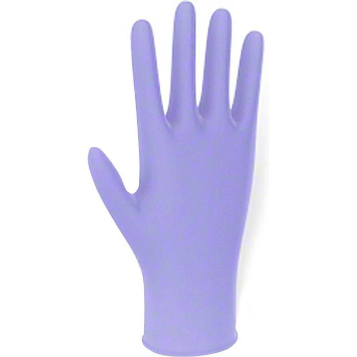 B.Braun Einmalhandschuhe Vasco Nitril Light, Puderfrei, 9207724, Lila, 100 Stück, Größe M 2 B.Braun Einmalhandschuhe Vasco Nitril Light, Puderfrei, 9207724, Lila, 100 Stück, Größe M – Bild 2