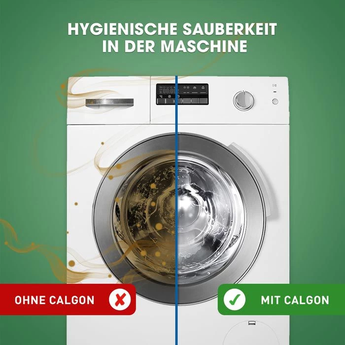 Calgon Wasserenthärter Hygiene+ Tabs, Antibakteriell, Für Die Waschmaschine, 36 Stück 2 Calgon Wasserenthärter Hygiene+ Tabs, Antibakteriell, Für Die Waschmaschine, 36 Stück – Bild 2