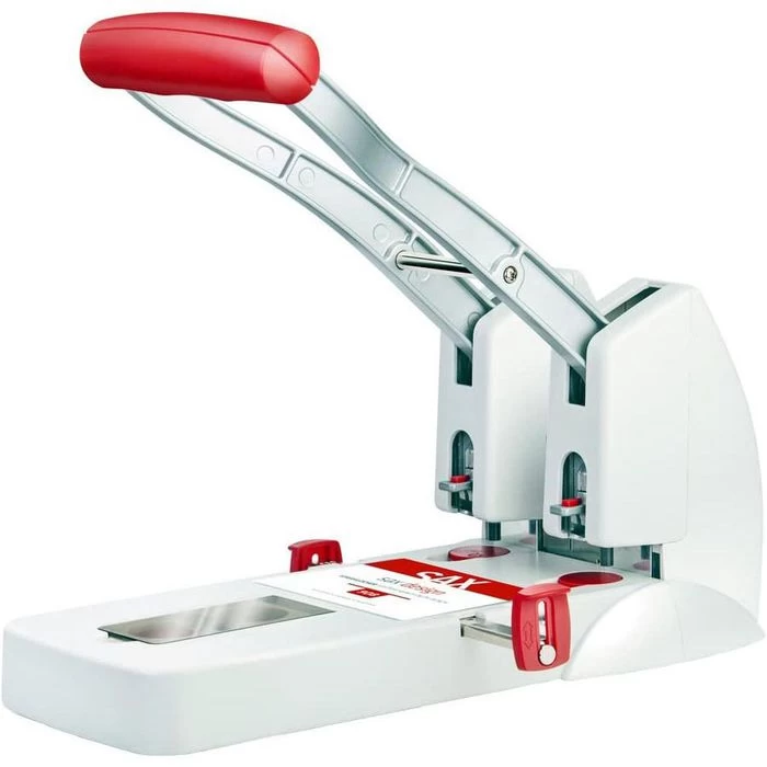 Sax Locher Design XXXL, 0-908-10, Weiß, Registraturlocher, Stanzleistung Ca. 150 Blatt 1 Sax Locher Design XXXL, 0-908-10, Weiß, Registraturlocher, Stanzleistung Ca. 150 Blatt